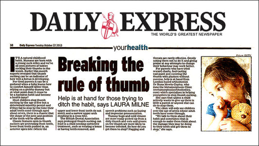 Dr Thumb in the Daily Express